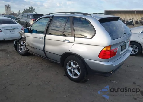 2002 BMW X5 3.0I из США, поврежденный, VIN 5UXFA53562LP31883